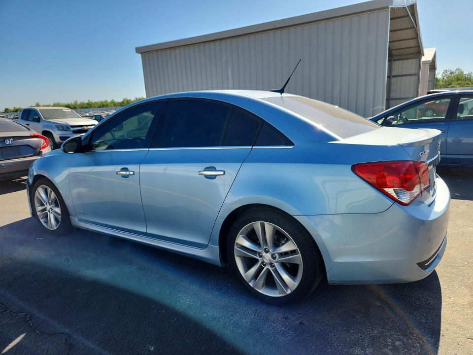2012 Chevrolet Cruze VIN 1G1PH5SC3C7228588 COPART salvage auction — FRONT END, Ca - Salvage Certificate, sold $1,100 on 2026-07-02 (photo 2)