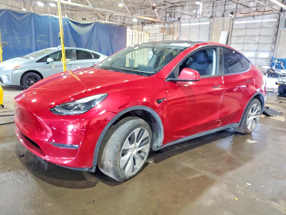 2023 Tesla Model y VIN 7SAYGDEE7PF686174 COPART salvage auction — SIDE, Mi - Cert Of Title-Salvage Vehicle, sold $10,500 on 2026-07-10 (photo 1)