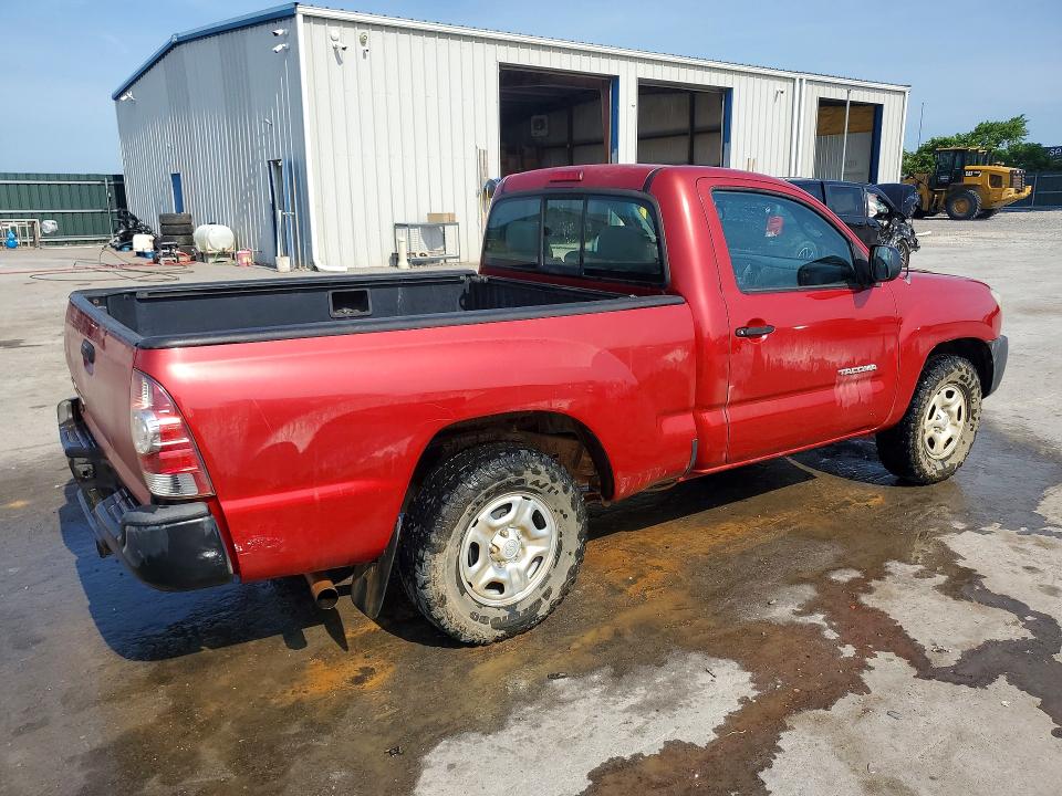 2009 Toyota Tacoma VIN 5TENX22N09Z612685 COPART salvage auction — HAIL, Mo - Salvage Certificate Of Title, sold $350 on 2026-07-27 (photo 3)