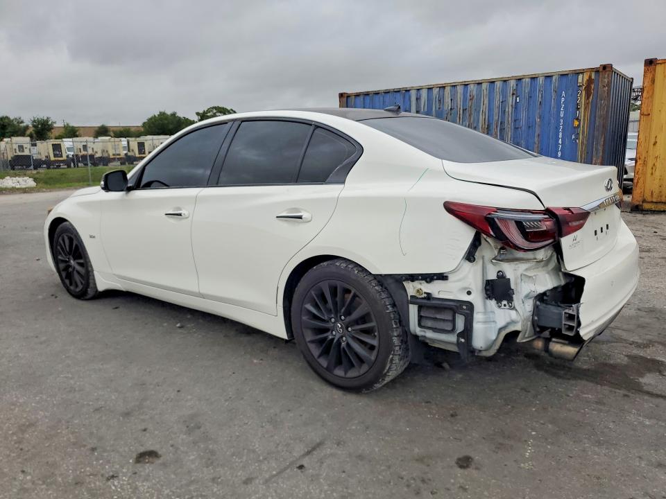2018 Infiniti VIN JN1EV7AP6JM357403 COPART salvage auction — REAR END, Fl - Cert Of Title Slvg Rebuildable, sold $3,650 on 2026-07-02 (photo 2)