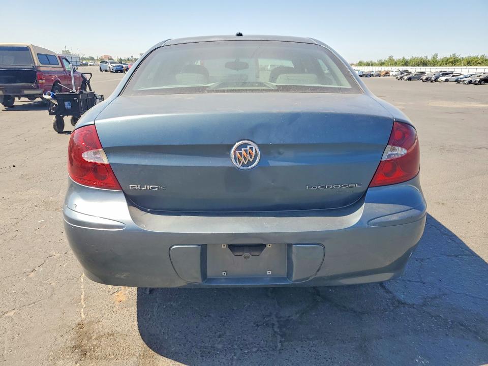 2006 Buick Lacrosse VIN 2G4WD582161153092 COPART salvage auction — REAR END, Ca - Salvage Certificate, sold $400 on 2026-07-09 (photo 6)