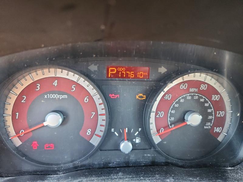 2011 Kia Rio VIN KNADH4A39B6921267 COPART salvage auction — FRONT END, Oh - Cert Of Title-Salvage, sold $225 on 2026-07-15 (photo 9)