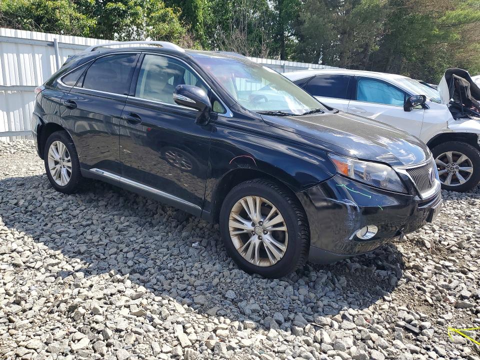 2010 Lexus Rx 450h VIN JTJBC1BA9A2004336 COPART salvage auction — MINOR DENT/SCRATCHES, Nj - Cert Of Title-Salvage, sold $1,900 on 2026-07-29 (photo 4)