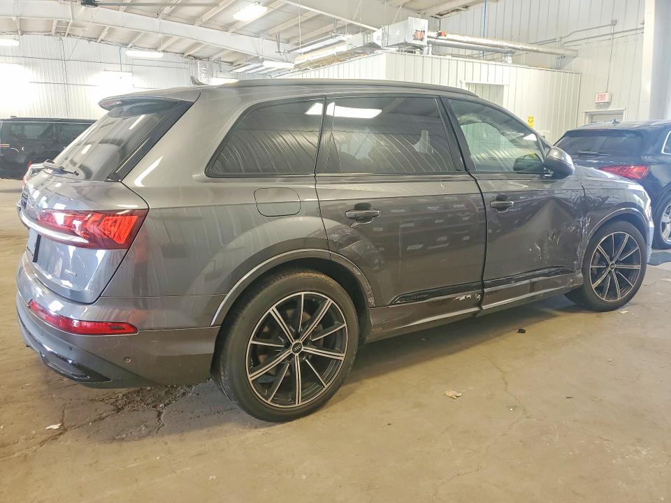 2021 Audi Q7 VIN WA1VXAF76MD035095 COPART salvage auction — SIDE, Mn - Cert Of Title-Salvage, sold $17,500 on 2026-07-28 (photo 3)