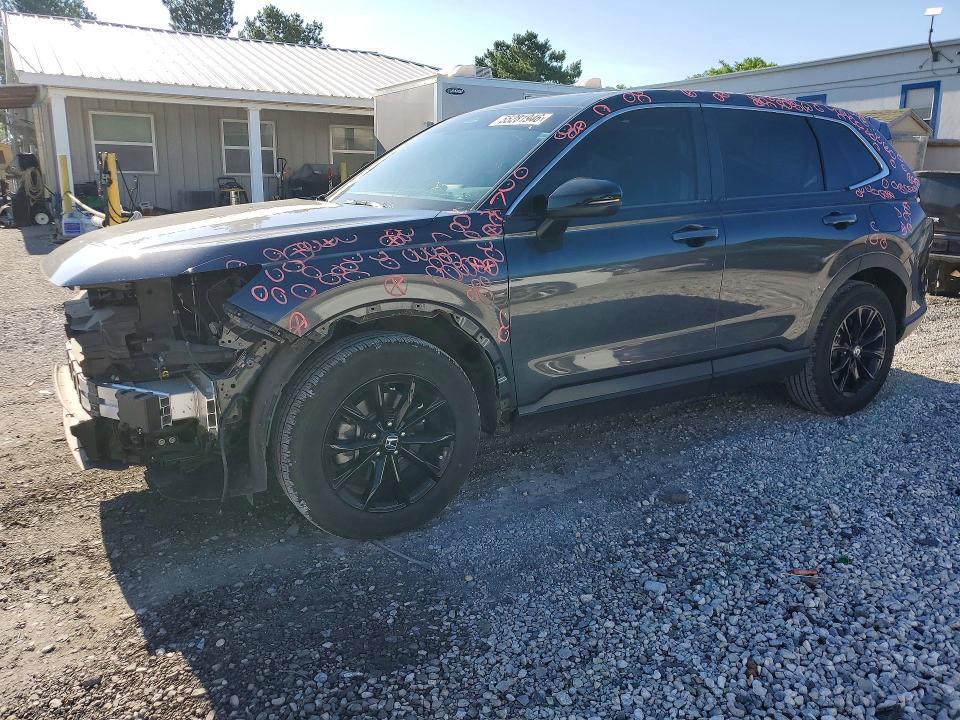 2024 Honda Cr-v VIN 7FARS6H59RE022375 COPART salvage auction — HAIL, AR - CERTIFICATE OF TITLE, sold $1,900 on 2026-07-27 (photo 1)