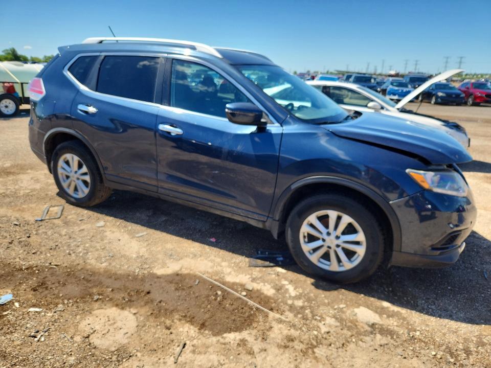 2016 Nissan VIN KNMAT2MVXGP668418 COPART salvage auction — FRONT END, Il - Salvage Certificate, sold $725 on 2026-07-14 (photo 4)