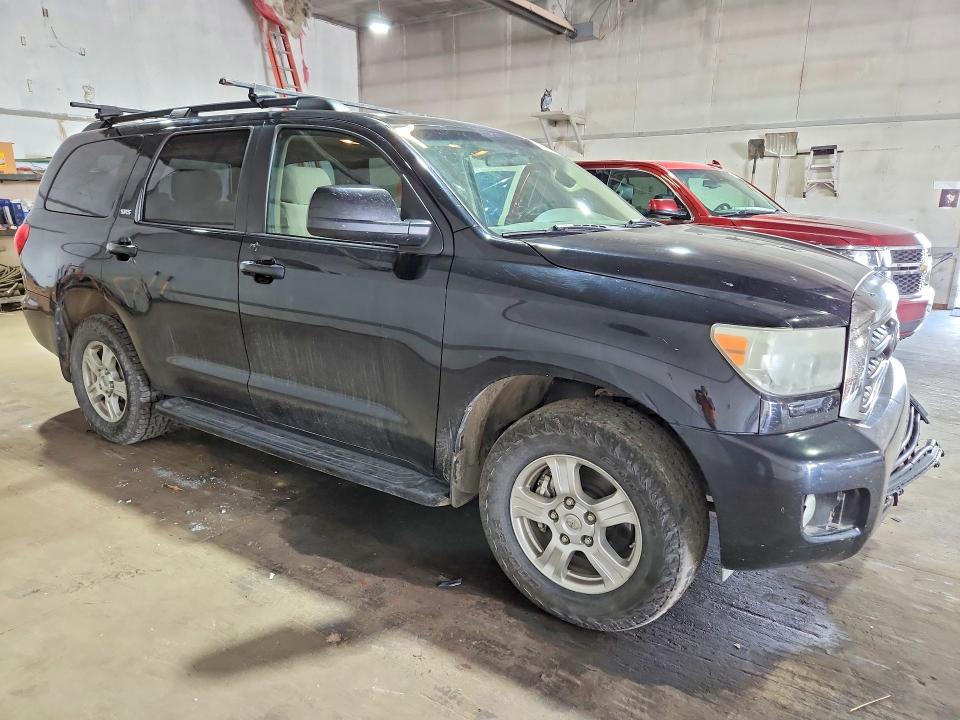 2008 Toyota Sequoia VIN 5TDBY64A18S012058 COPART salvage auction — FRONT END, Mi - Certificate Of Title, sold $950 on 2026-07-31 (photo 4)