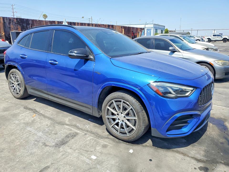 2024 Mercedes-benz Gla-klasse amg VIN W1N4N5BB6RJ609897 COPART salvage auction — SIDE, Ca - Salvage Certificate, sold $15,700 on 2026-07-08 (photo 4)