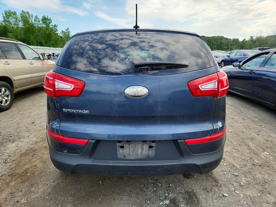 2013 Kia Sportage VIN KNDPB3A29D7433002 COPART salvage auction — FRONT END, Ma - Cert Of Title-Reconstrctd Coll, sold $400 on 2026-07-29 (photo 6)