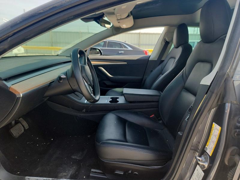2022 Tesla Model 3 VIN 5YJ3E1EB9NF163933 COPART salvage auction — REAR END, Tx - Salvage Vehicle Title, sold $6,900 on 2026-07-31 (photo 7)