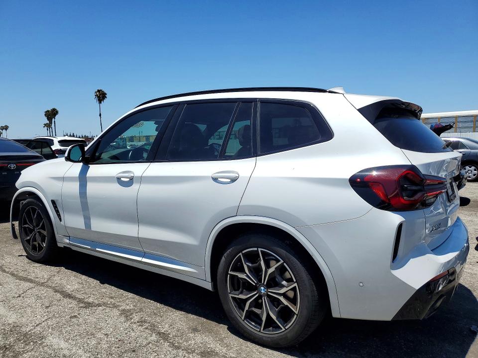 2024 BMW X3 VIN 5UX53DP07R9U03412 COPART salvage auction — FRONT END, Ca - Salvage Certificate, sold $19,200 on 2026-07-31 (photo 2)