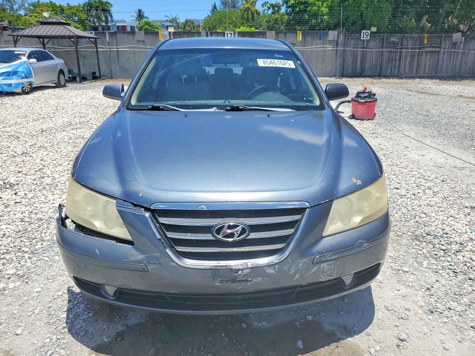 2009 Hyundai Sonata VIN 5NPET46C19H503137 COPART salvage auction — FRONT END, FL - CERT OF TITLE SLVG REBUILDABLE, sold $725 on 2026-07-10 (photo 5)
