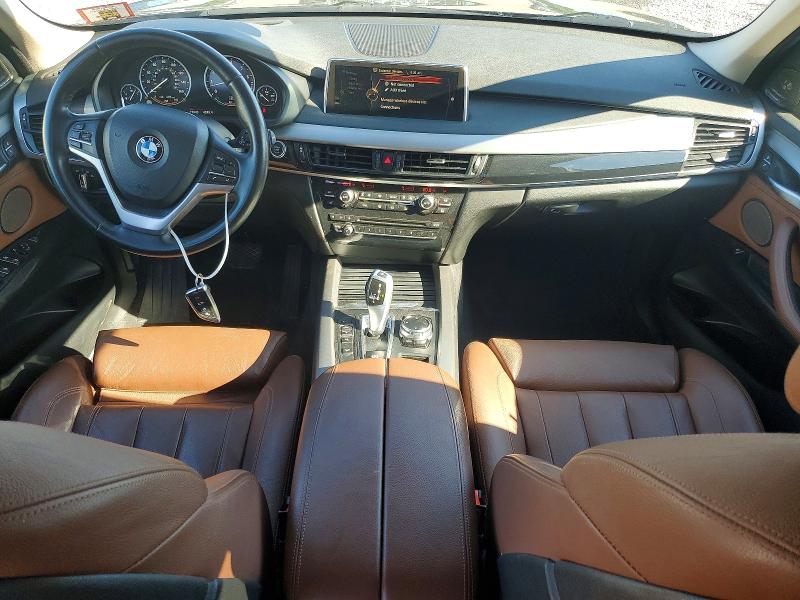 2016 BMW X5 VIN 5UXKR0C59G0S92505 COPART salvage auction — REAR END, Nj - Cert Of Title-Salvage, sold $450 on 2026-07-31 (photo 8)
