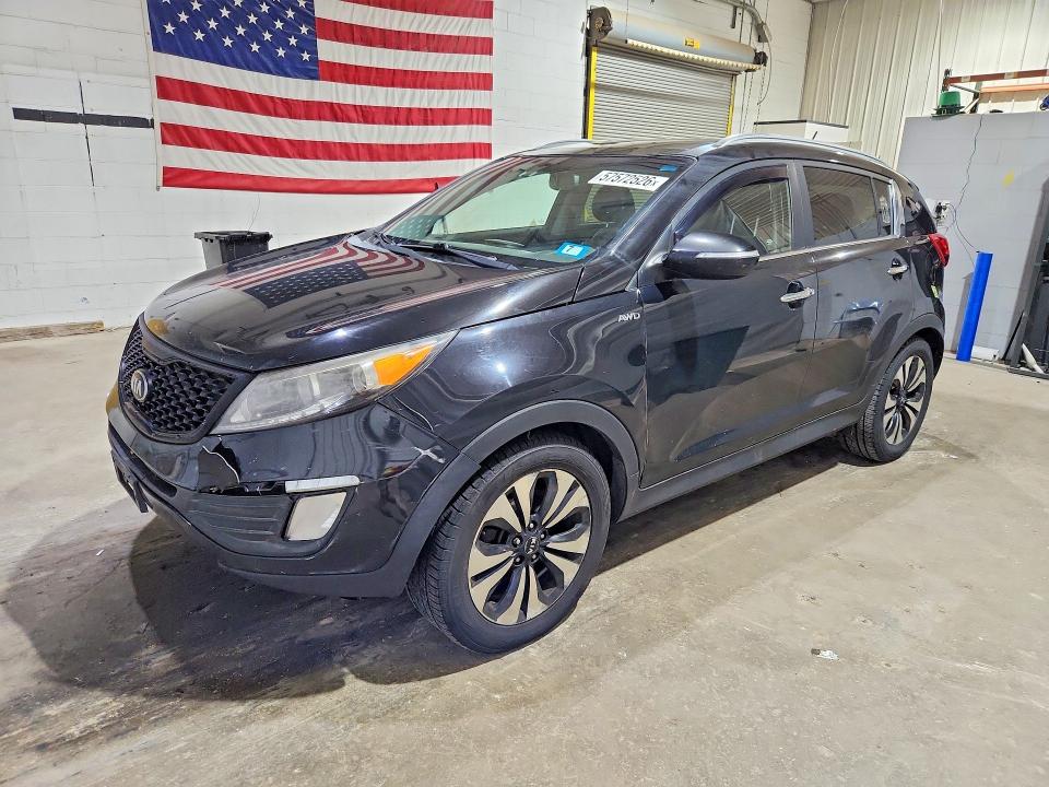 2013 Kia Sportage VIN KNDPCCA69D7449183 COPART salvage auction — FRONT END, Nh - Cert Of Title-Salvage, sold $90 on 2026-07-23 (photo 1)