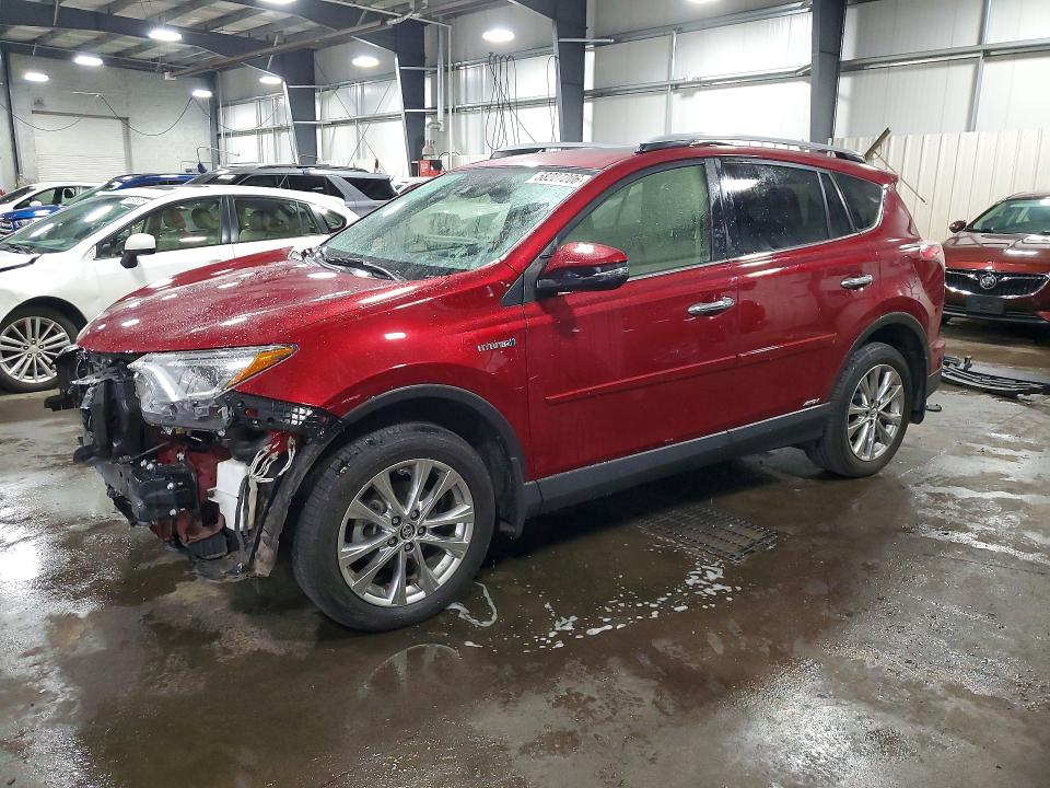 2018 Toyota VIN JTMDJREV2JD172127 COPART salvage auction — FRONT END, Mn - Cert Of Title-Salvage, sold $1,600 on 2026-07-28 (photo 1)