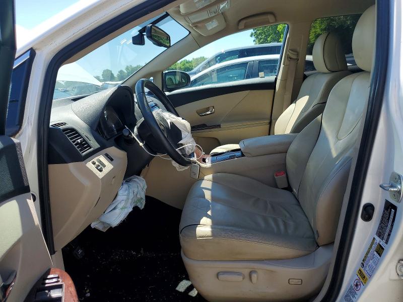 2009 Toyota Venza VIN 4T3ZK11A79U003744 COPART salvage auction — FRONT END, Pa - Certificate Of Salvage, sold $1,900 on 2026-07-02 (photo 7)