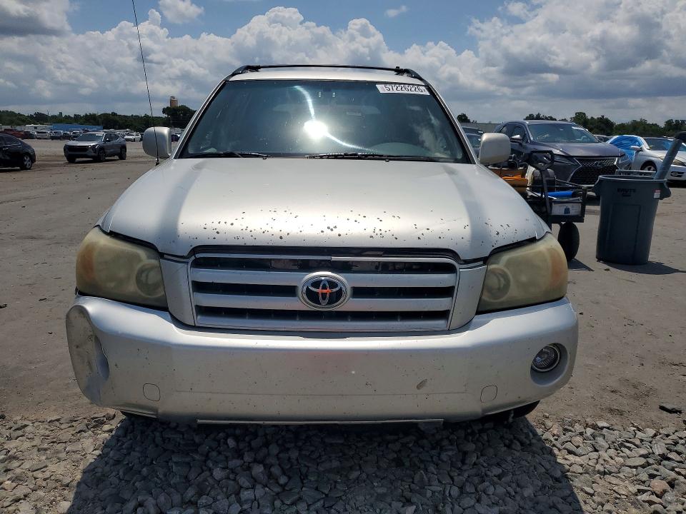 2005 Toyota Highlander VIN JTEGD21A150109835 COPART salvage auction — SIDE, Fl - Cert Of Title Slvg Rebuildable, sold $850 on 2026-07-20 (photo 5)