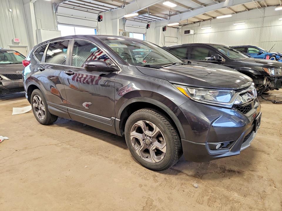 2018 Honda Cr-v VIN 7FARW2H8XJE090860 COPART salvage auction — HAIL, Mn - Cert Of Title-Salvage, sold $10,700 on 2026-07-14 (photo 4)