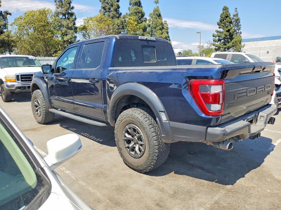 2022 Ford F-150 VIN 1FTFW1RG0NFC21018 COPART salvage auction — MECHANICAL, Ca - Salvage Certificate, sold $26,500 on 2026-07-30 (photo 2)