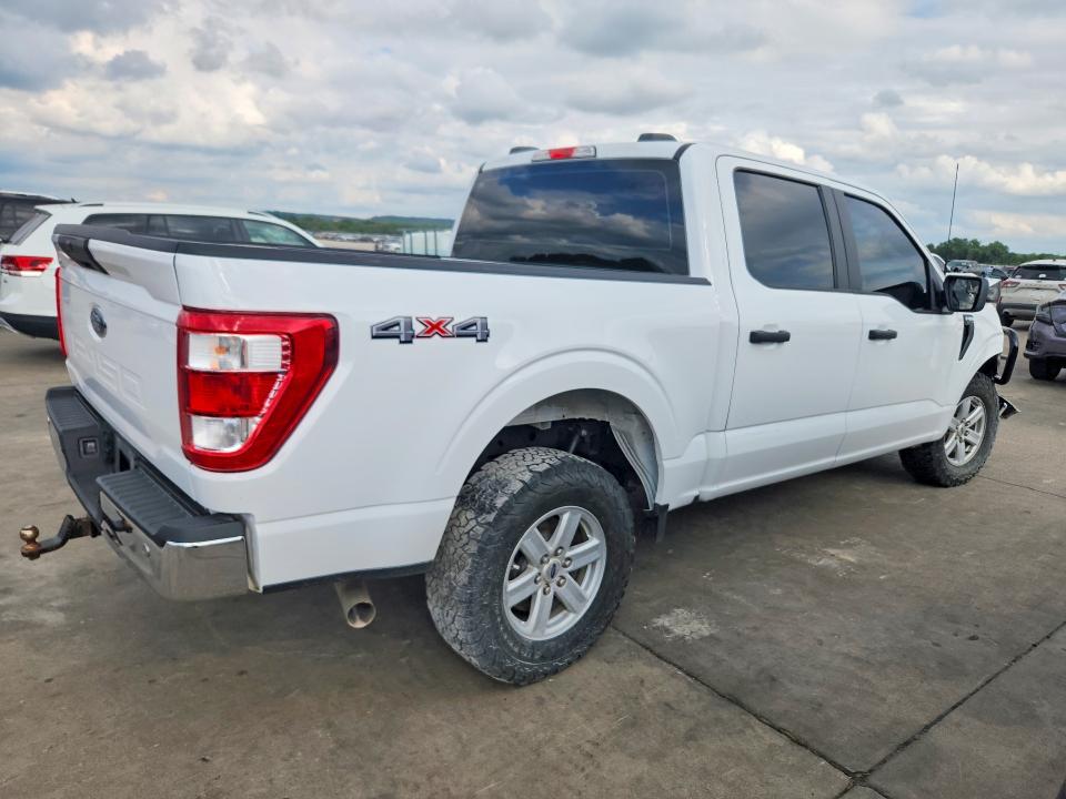 2023 Ford F-150 VIN 1FTFW1E51PKD21076 COPART salvage auction — FRONT END, Tx - Salvage Vehicle Title, sold $9,900 on 2026-07-02 (photo 3)