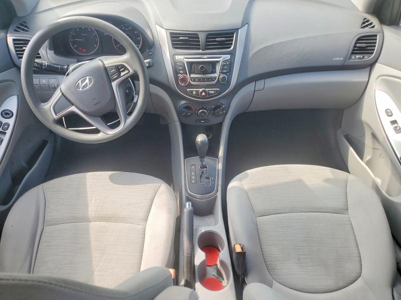 2015 Hyundai Accent VIN KMHCT5AE1FU216318 COPART salvage auction — VANDALISM, WV - CERTIFICATE OF TITLE, sold $425 on 2026-07-16 (photo 8)