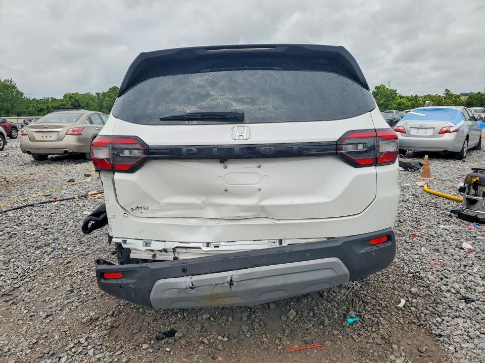 2025 Honda Pilot VIN 5FNYG1H47SB162076 COPART salvage auction — REAR END, Al - Cert Of Title-Salvage Title, sold $11,100 on 2026-07-28 (photo 6)