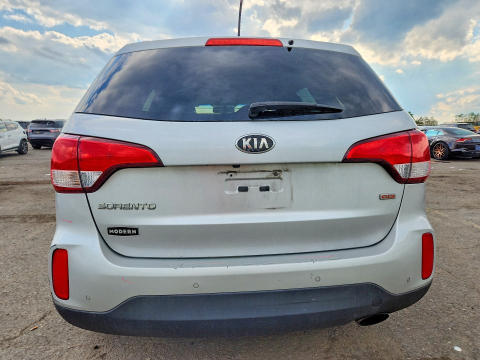 2014 Kia Sorento VIN 5XYKTCA64EG524368 COPART salvage auction — FRONT END, Pa - Certificate Of Salvage, sold $1,350 on 2026-07-07 (photo 6)