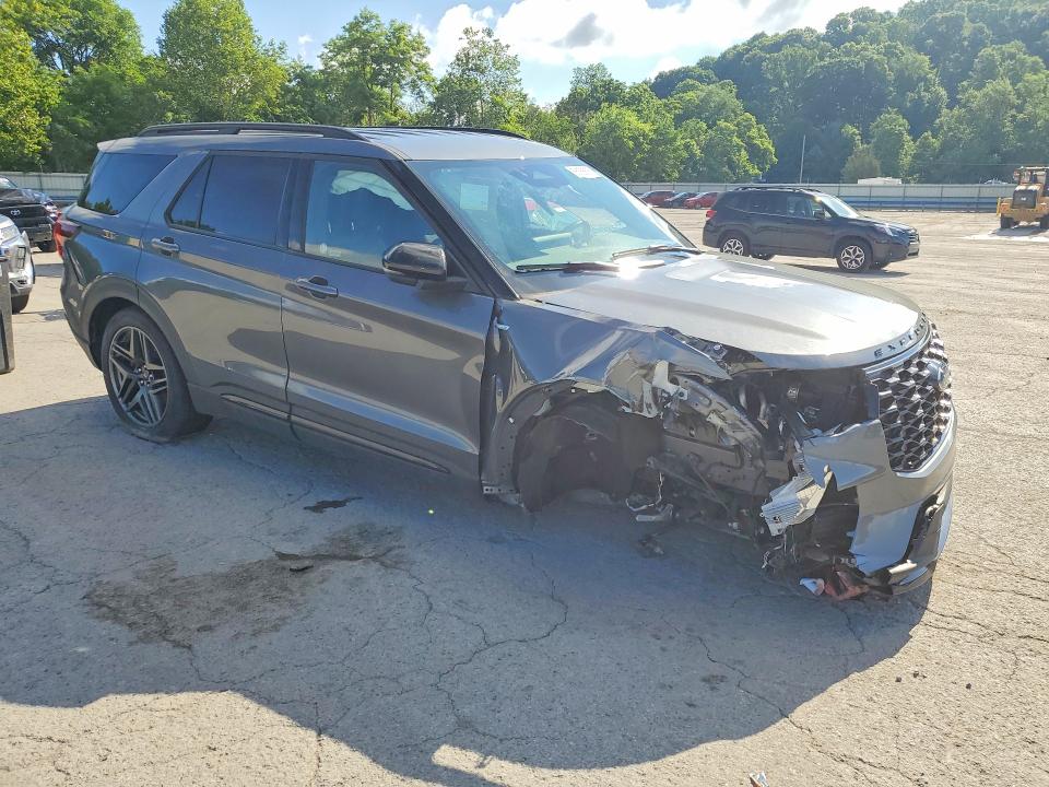 2025 Ford Explorer VIN 1FMUK8KH7SGB66812 COPART salvage auction — FRONT END, Fl - Certificate Of Destruction, sold $11,500 on 2026-07-30 (photo 4)