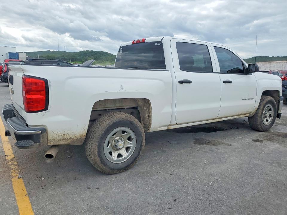 2014 Chevrolet Silverado VIN 3GCPCPEH6EG464331 COPART salvage auction — HAIL, Ok - Cert Of Title-Salvage, sold $3,050 on 2026-07-22 (photo 3)