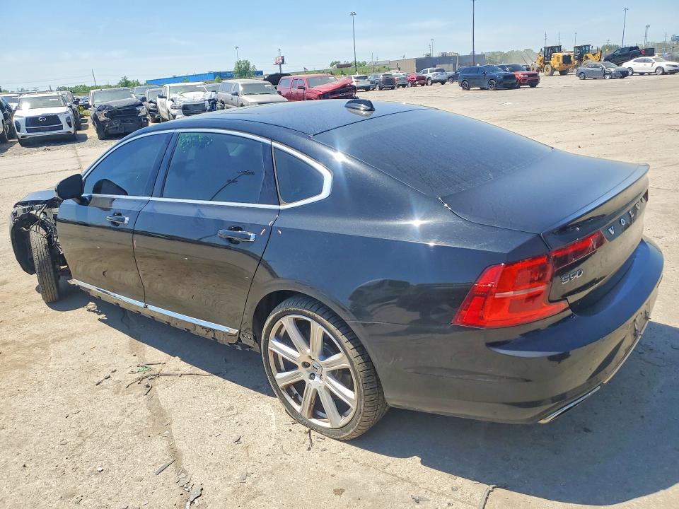 2018 Volvo S90 VIN LVY992MLXJP031903 COPART salvage auction — FRONT END, MI - CERT OF TITLE-SALVAGE VEHICLE, sold $8,200 on 2026-07-07 (photo 2)