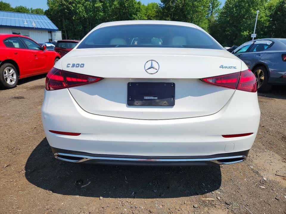 2022 Mercedes-benz C-klasse VIN W1KAF4HB5NR040583 COPART salvage auction — FRONT END, Ct - Cert Of Title-Salvage, sold $8,800 on 2026-07-30 (photo 6)