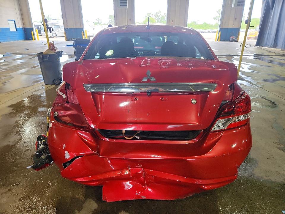 2020 Mitsubishi Mirage VIN ML32F4FJ3LHF08764 COPART salvage auction — FRONT END, Tx - Certificate Of Title, sold $1,350 on 2026-07-07 (photo 6)