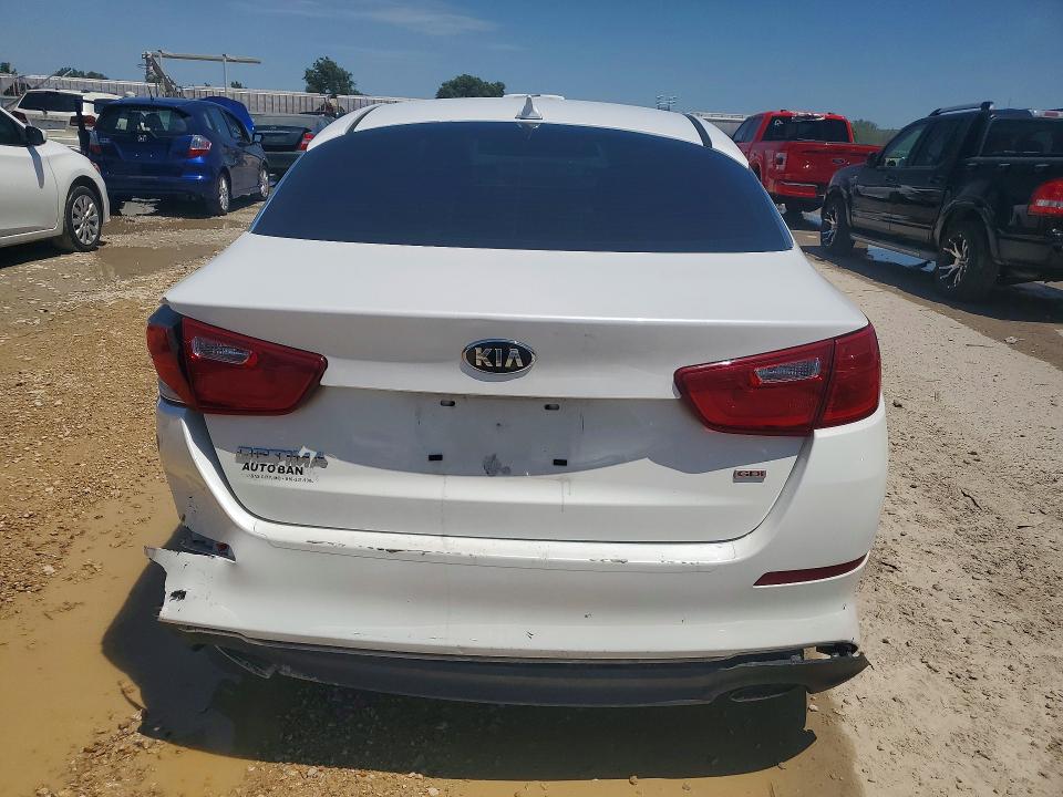 2015 Kia Optima VIN KNAGM4A73F5534415 COPART salvage auction — FRONT END, MO - SALVAGE CERTIFICATE OF TITLE, sold $350 on 2026-07-28 (photo 6)