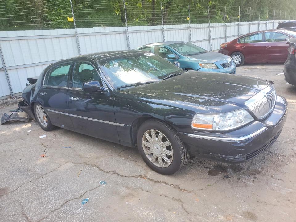 2009 Lincoln TOWN CAR VIN 2LNHM82VX9X611744 COPART salvage auction — REAR END, Ga - Cert Of Title-Salvage, sold $600 on 2026-07-31 (photo 4)