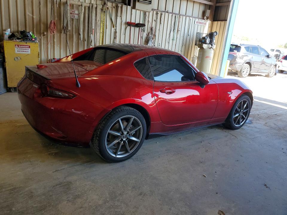 2021 Mazda Mx-5 VIN JM1NDAM74M0454233 COPART salvage auction — WATER/FLOOD, Tx - Salvage Title-Flood Damage, sold $1,100 on 2026-07-24 (photo 3)