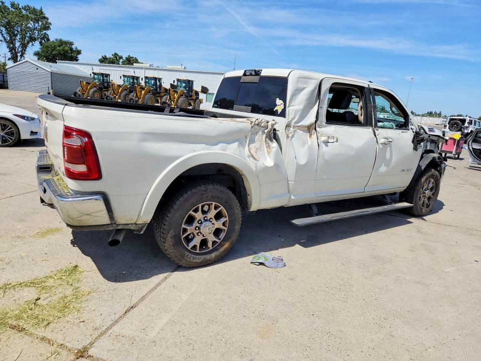 2022 Dodge VIN 3C6UR5NJ3NG403826 COPART salvage auction — SIDE, CA - SALVAGE CERTIFICATE, sold $7,300 on 2026-07-27 (photo 3)