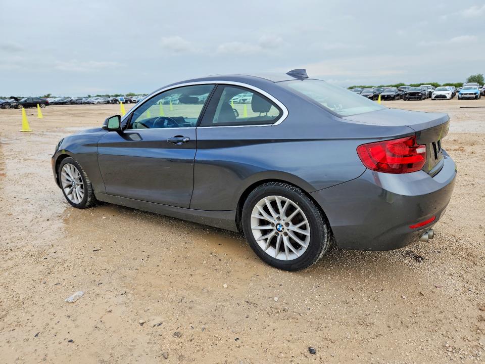 2014 BMW 2er VIN WBA1F5C55EVV99167 COPART salvage auction — FRONT END, Tx - Salvage Vehicle Title, sold $1,300 on 2026-07-23 (photo 2)