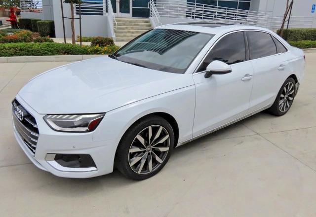 2021 Audi A4 VIN WAUBBAF4XMA016898 COPART salvage auction — ALL OVER, Nv - Salvage Title (P), sold $10,600 on 2026-07-23 (photo 2)