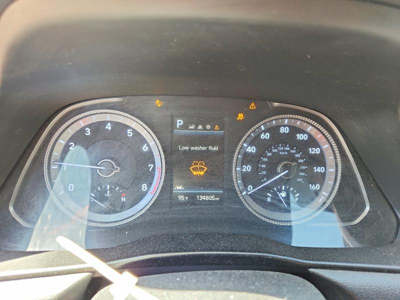 2020 Hyundai Sonata VIN 5NPEL4JA5LH057250 COPART salvage auction — FRONT END, Ca - Salvage Certificate, sold $1,600 on 2026-07-27 (photo 9)