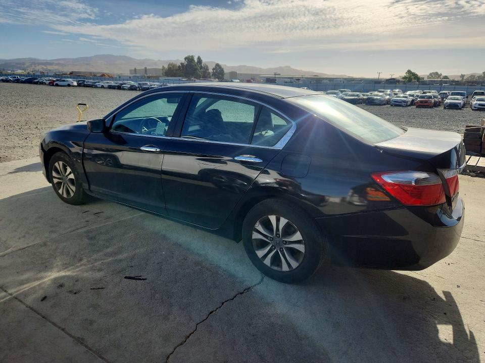 2014 Honda Accord VIN 1HGCR2F33EA156391 COPART salvage auction — REAR END, Ca - Salvage Certificate, sold $1,500 on 2026-07-09 (photo 2)