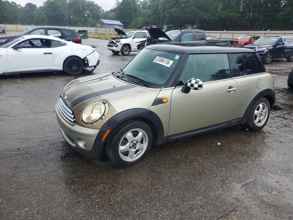 2007 Mini Cooper VIN WMWMF33597TT57367 COPART salvage auction — REAR END, Al - Cert Of Title-Salvage Title, sold $750 on 2026-07-20 (photo 1)