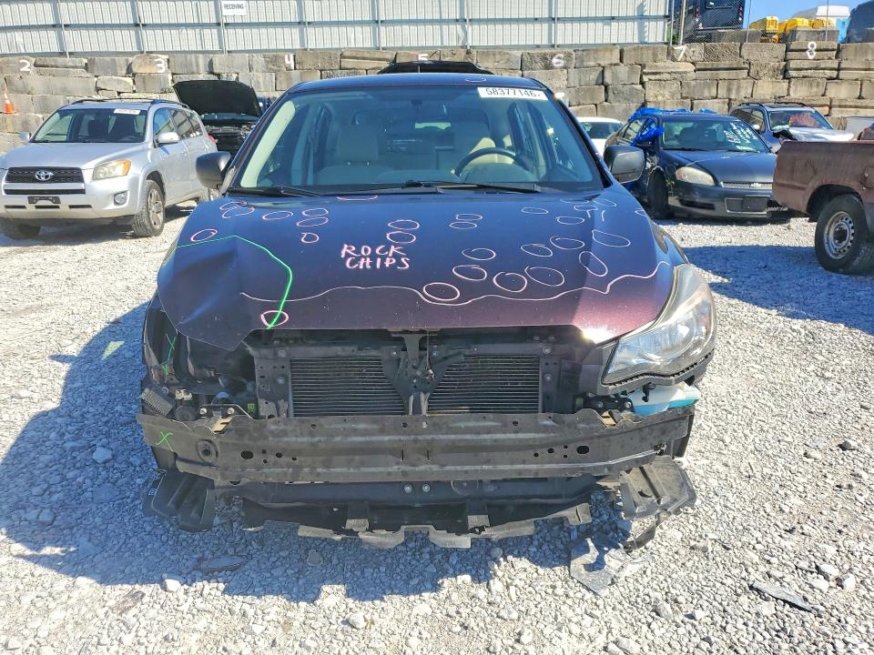 2013 Subaru VIN JF1GPAA61DH803058 COPART salvage auction — FRONT END, Ky - Cert Of Title-Salvage, sold $875 on 2026-07-17 (photo 5)