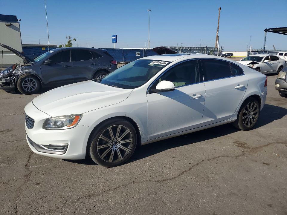 2017 Volvo S60 VIN LYV402TK5HB125438 COPART salvage auction — FRONT END, Nm - Cert Of Title-Salvage, sold $1,050 on 2026-07-31 (photo 1)