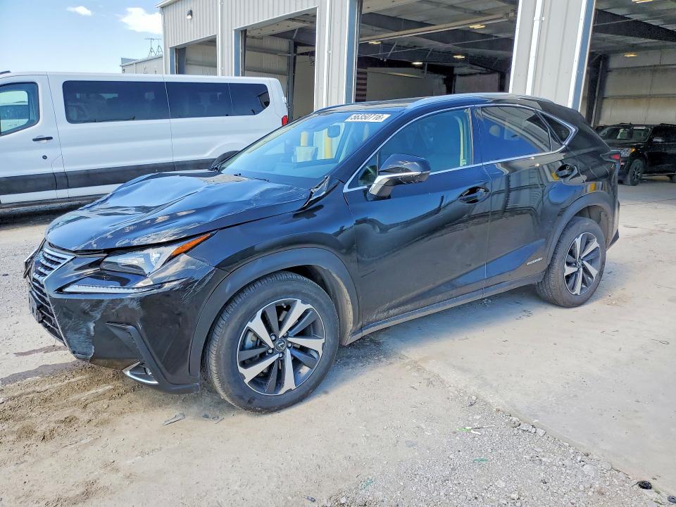 2019 Lexus Nx VIN JTJBJRBZ7K2120677 COPART salvage auction — FRONT END, NE - CERT OF TITLE-SALVAGE, sold $1,600 on 2026-07-21 (photo 1)