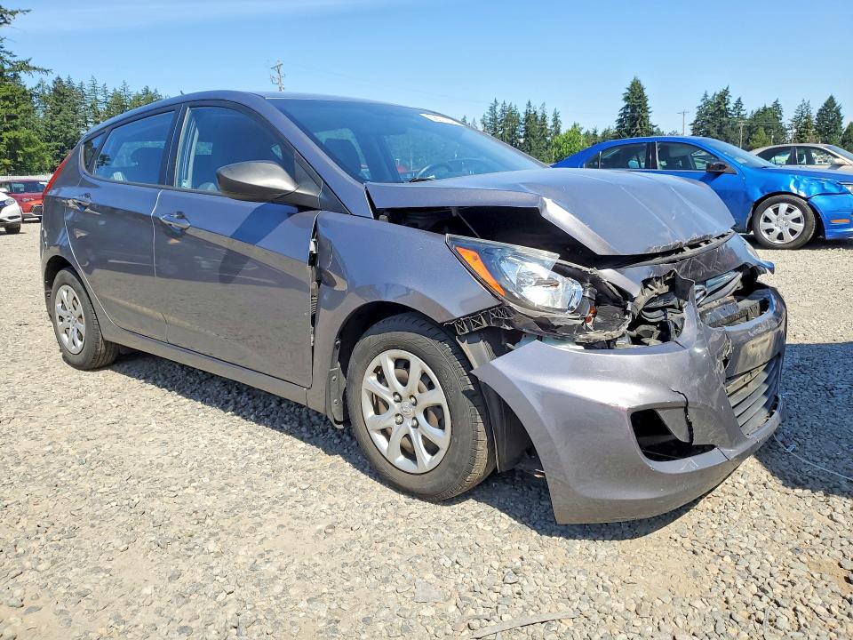 2014 Hyundai Accent VIN KMHCT5AE3EU168366 COPART salvage auction — FRONT END, Wa - Bill Of Sale, sold $325 on 2026-07-31 (photo 4)