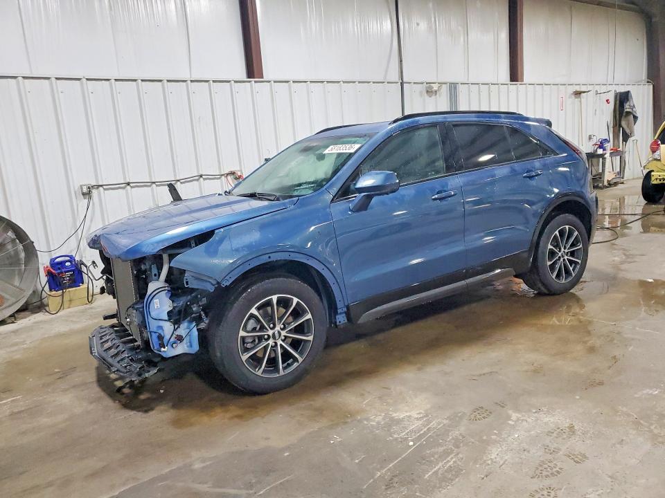 2025 Cadillac Xt4 VIN 1GYFZFR40SF107620 COPART salvage auction — FRONT END, Pa - Certificate Of Salvage, sold $12,700 on 2026-07-08 (photo 1)