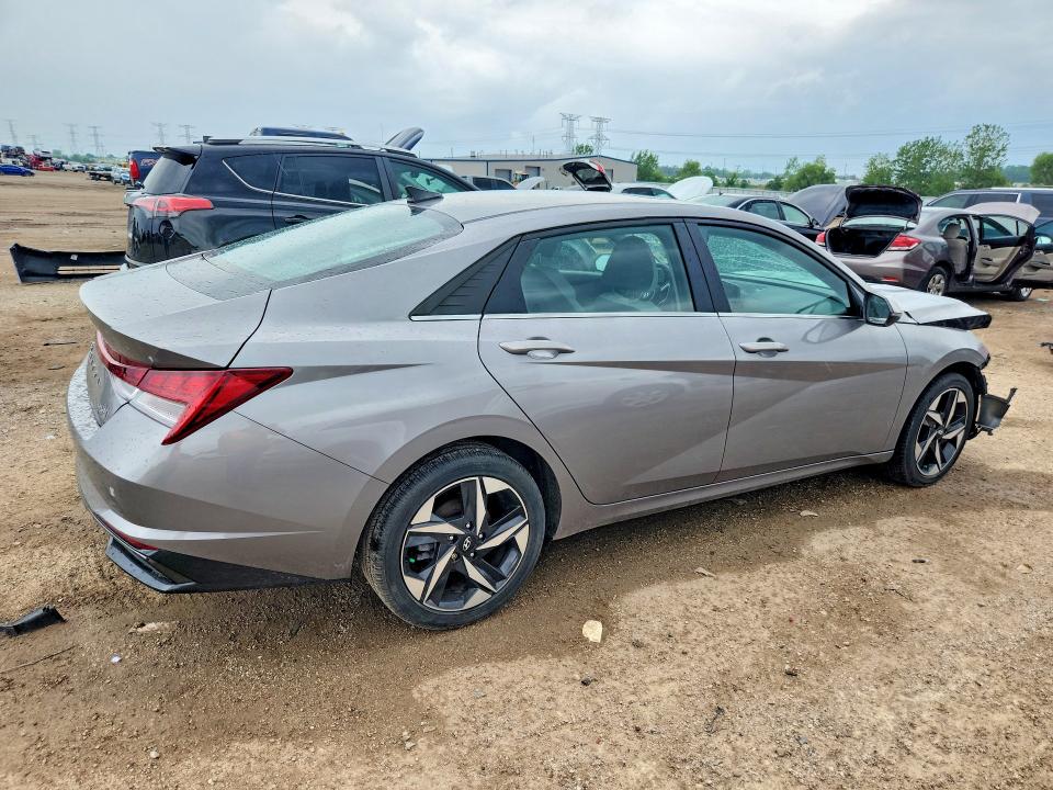 2023 Hyundai VIN KMHLN4AJ5PU042739 COPART salvage auction — FRONT END, Il - Salvage Certificate, sold $4,100 on 2026-07-21 (photo 3)