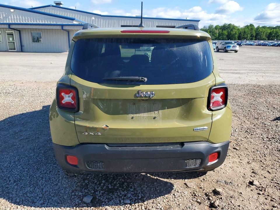 2015 Jeep VIN ZACCJBBH0FPB88434 COPART salvage auction — FRONT END, Ny - Mv-907A Salvage Certificate, sold $300 on 2026-08-10 (photo 6)