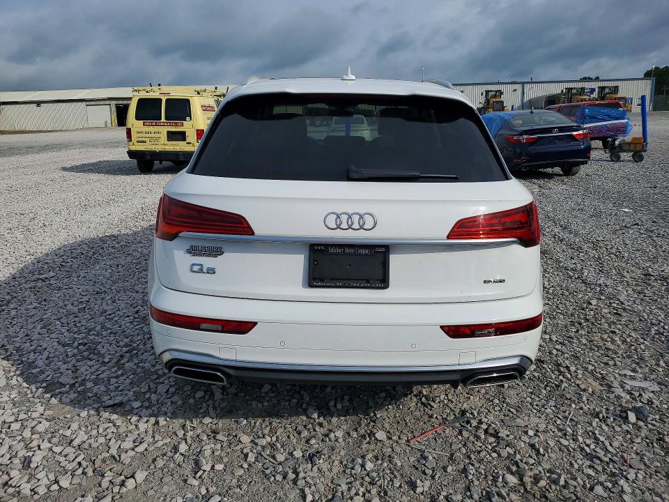 2022 Audi VIN WA1EAAFY8N2085553 COPART salvage auction — FRONT END, Tn - Salvage Certificate, sold $200 on 2026-07-30 (photo 6)