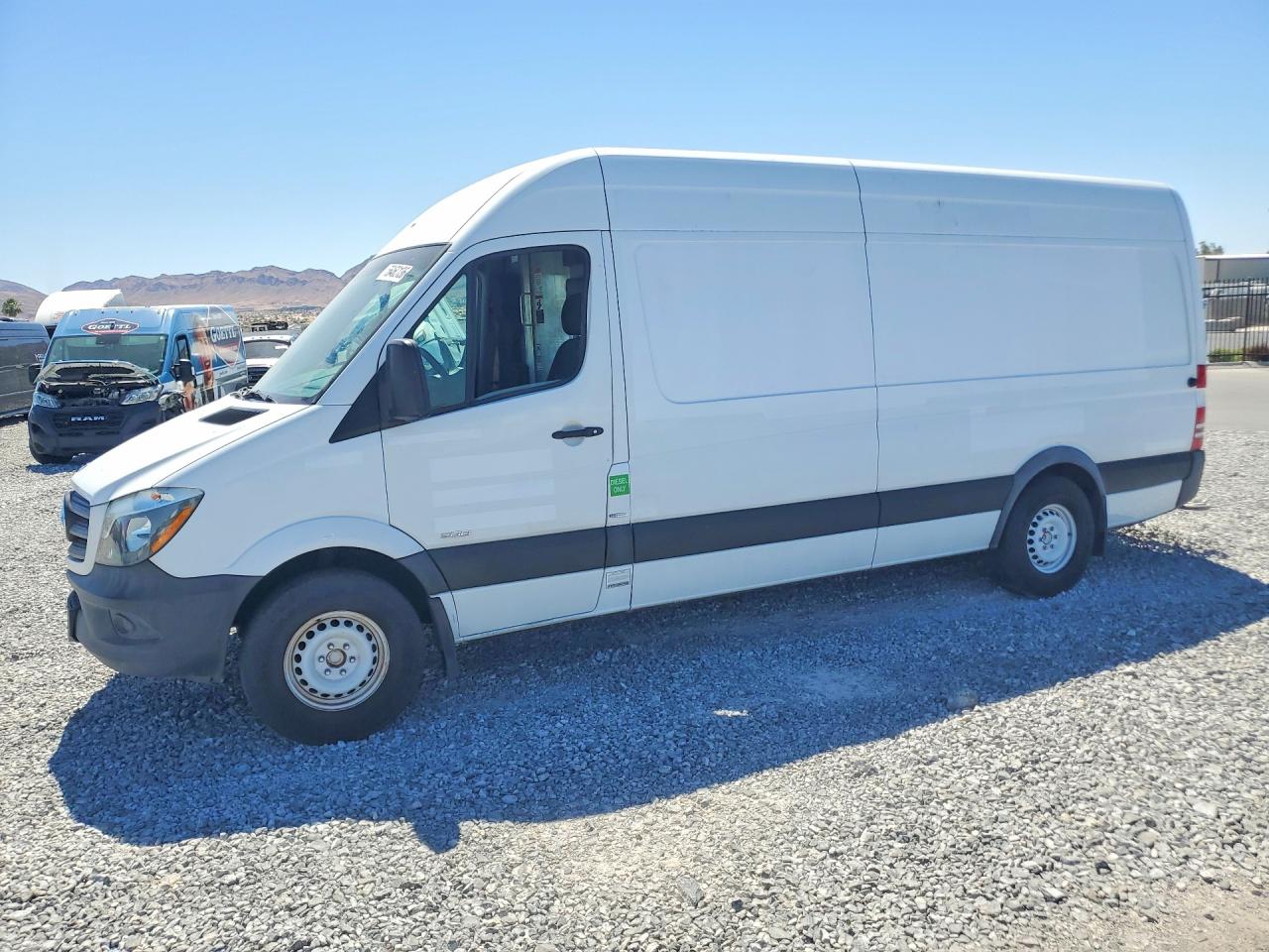 2015 Mercedes Benz Sprinter 2500 VIN WD3PE8DB3FP124347 COPART salvage auction — Side, NV - CERTIFICATE OF TITLE (P), sold $1,600 on 2026-07-01 (photo 1)